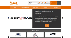 Desktop Screenshot of esol.com